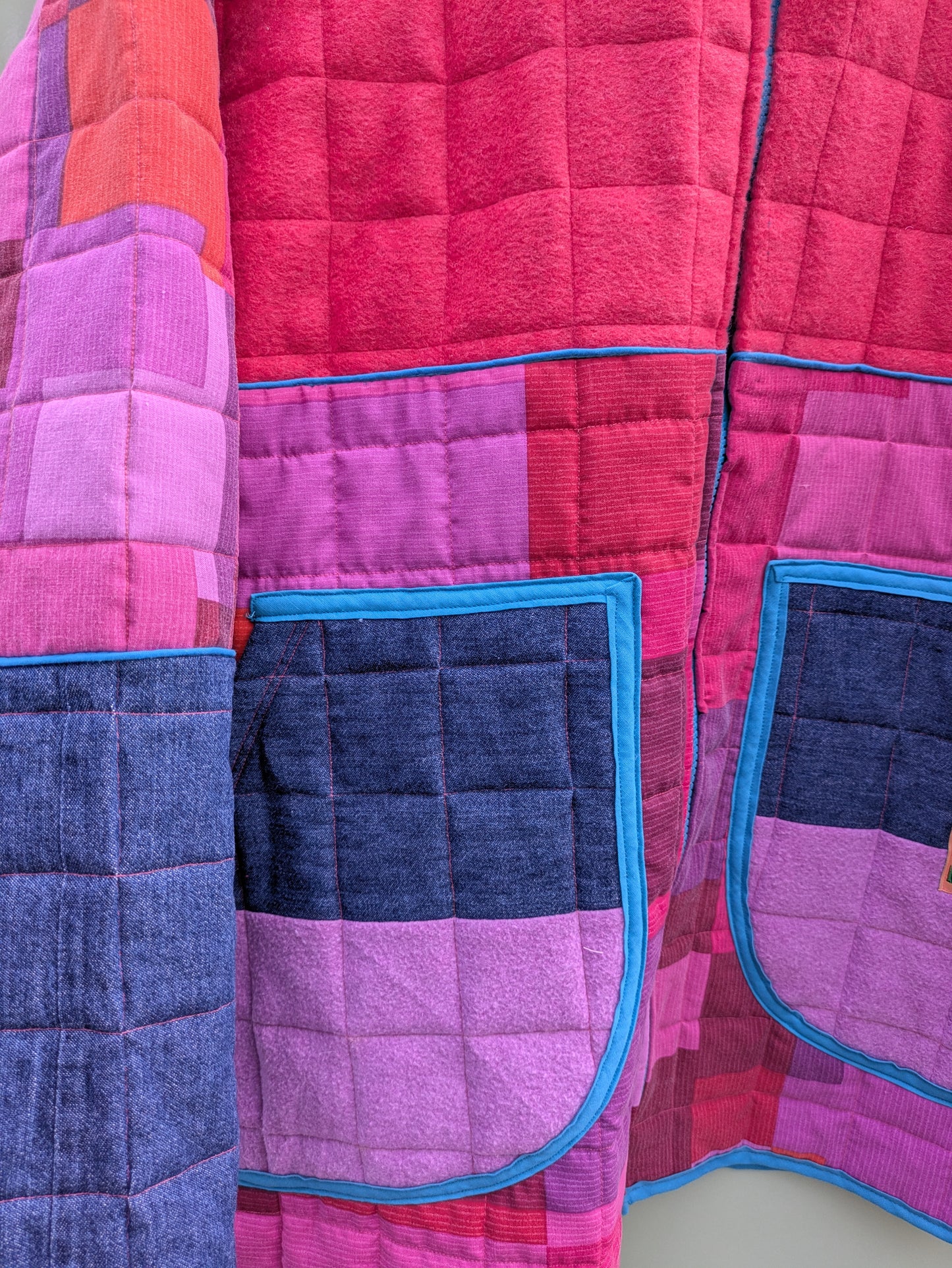 Quilted Patchwork Jacket