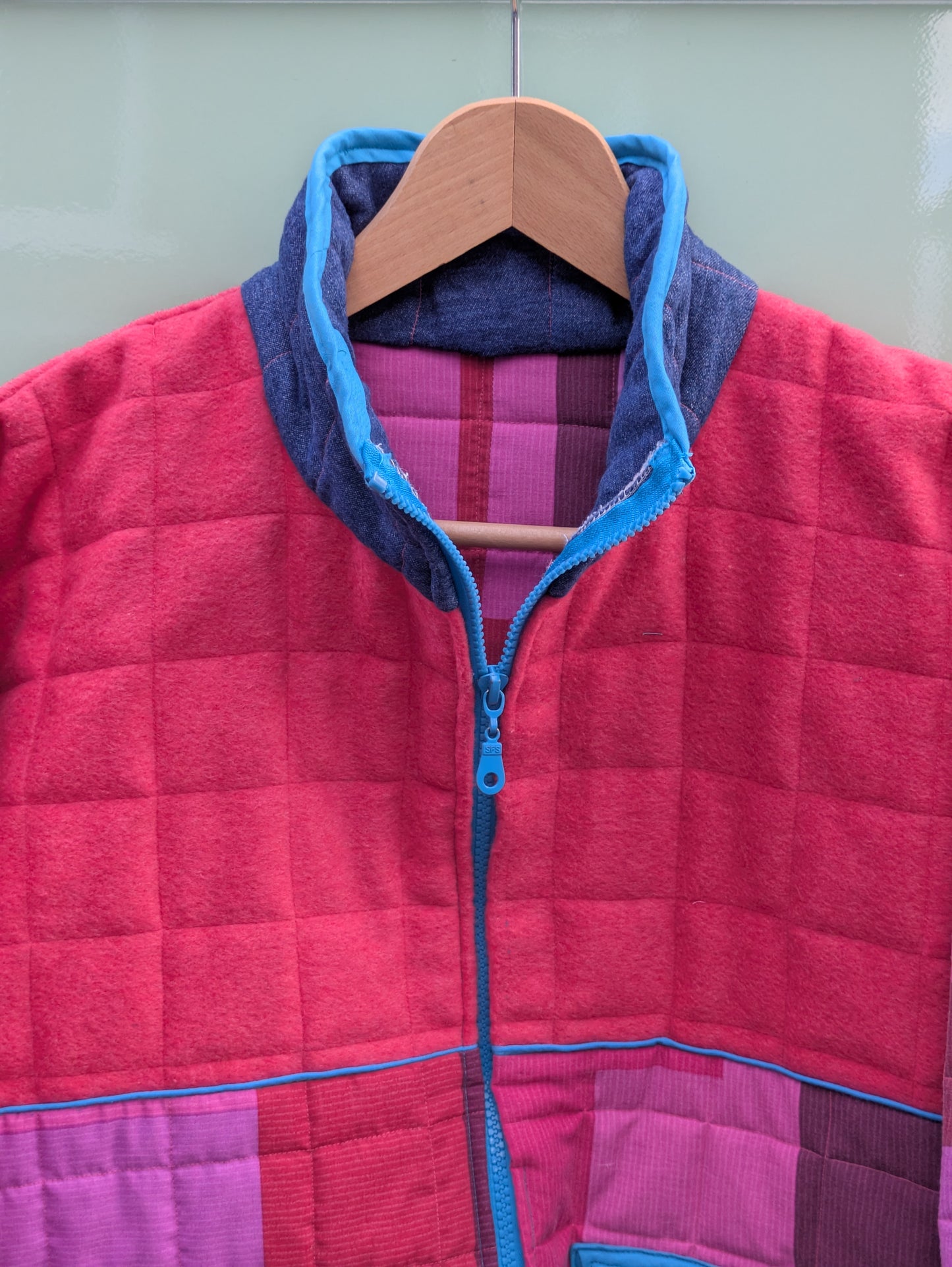 Quilted Patchwork Jacket