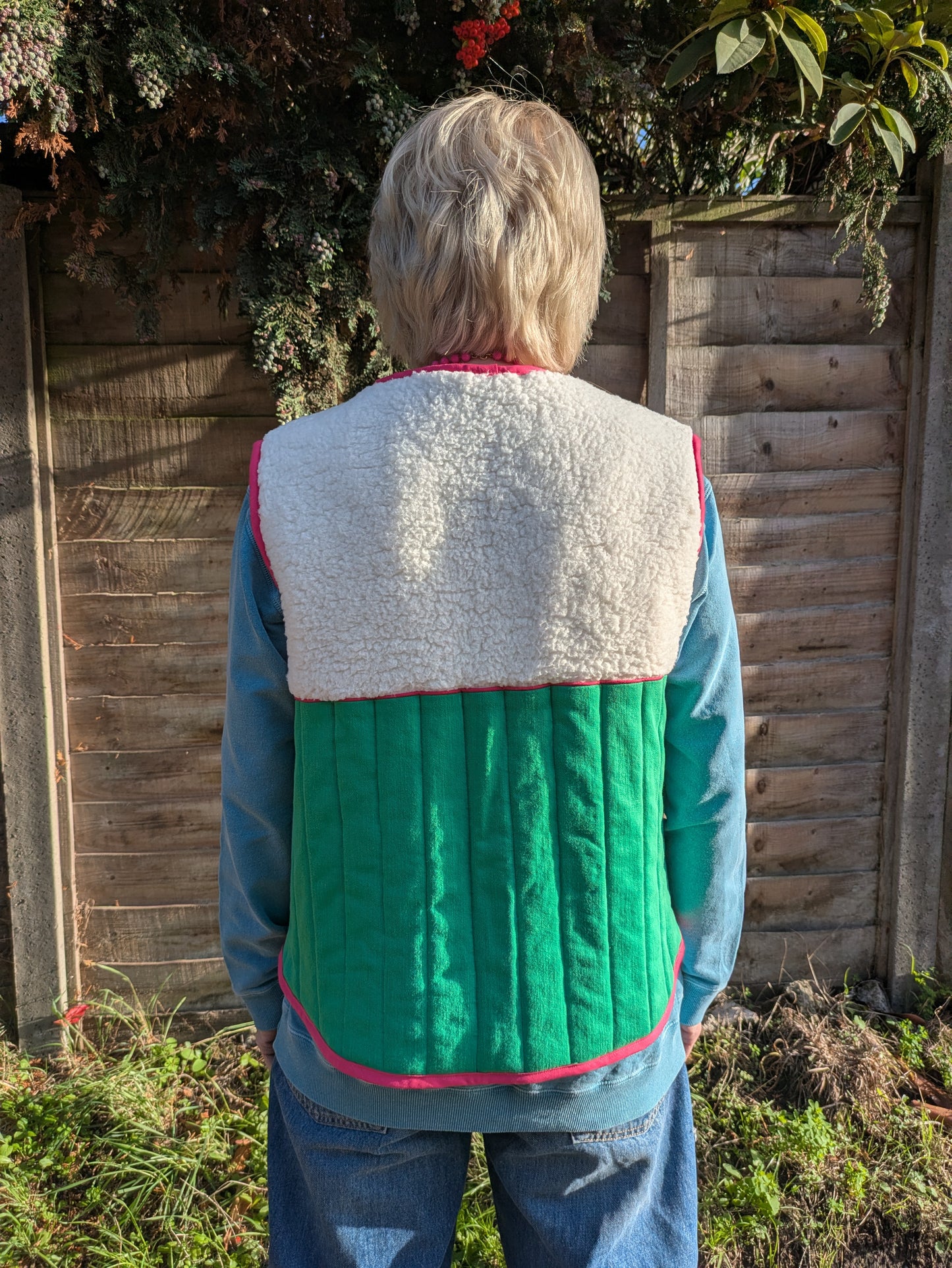 Bright Colour Mix Gilet