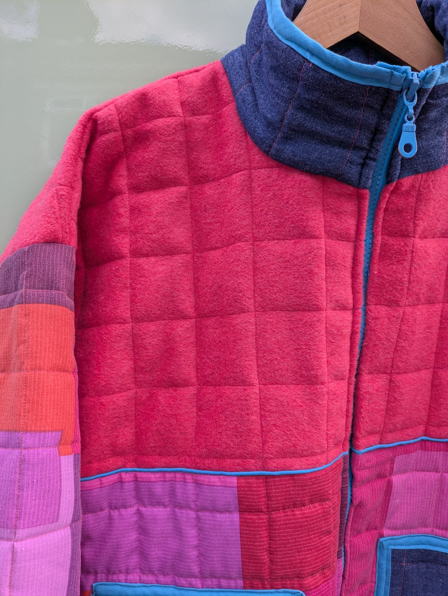 Quilted Patchwork Jacket