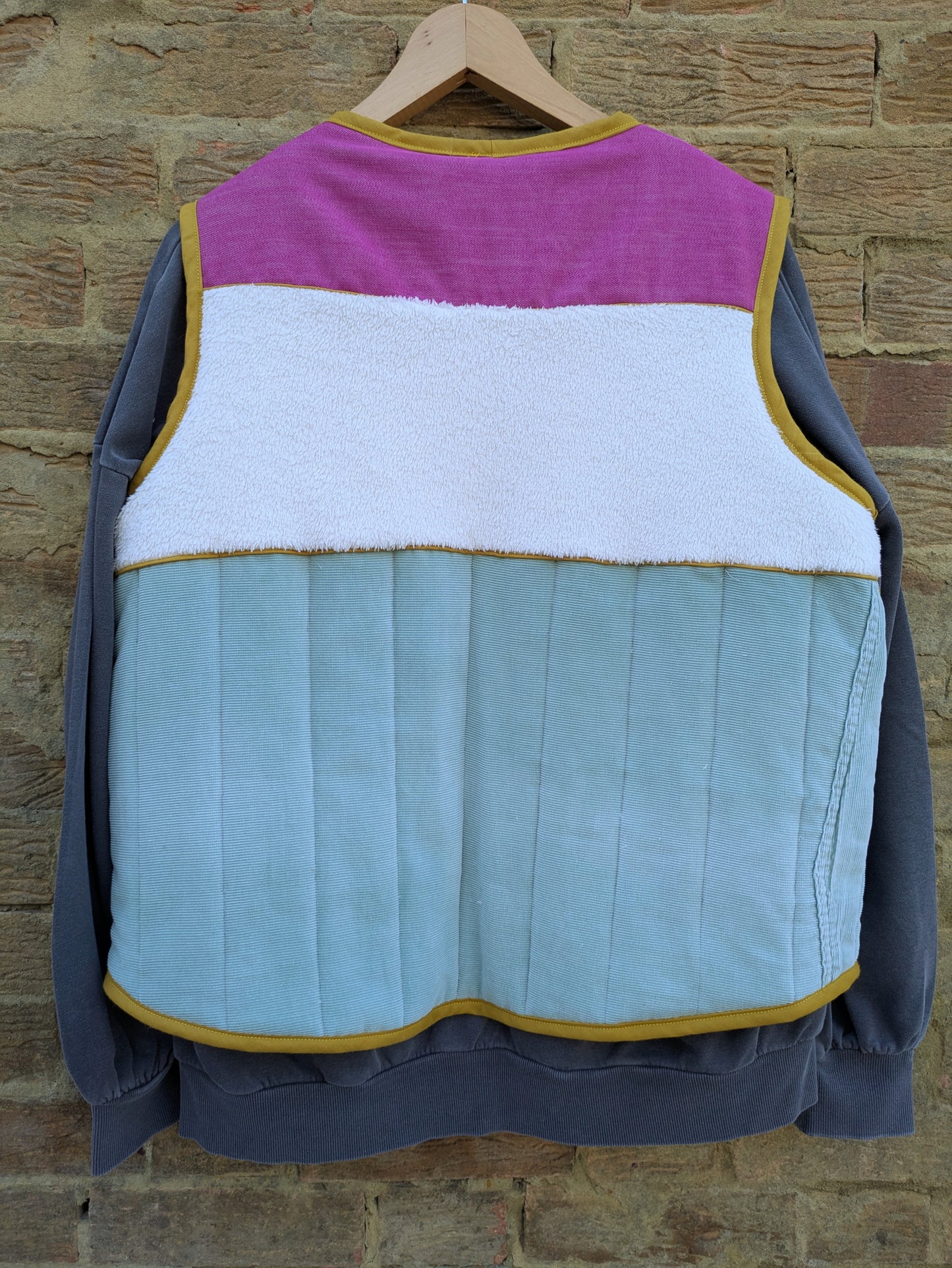 Bright Colour Blocked Gilet