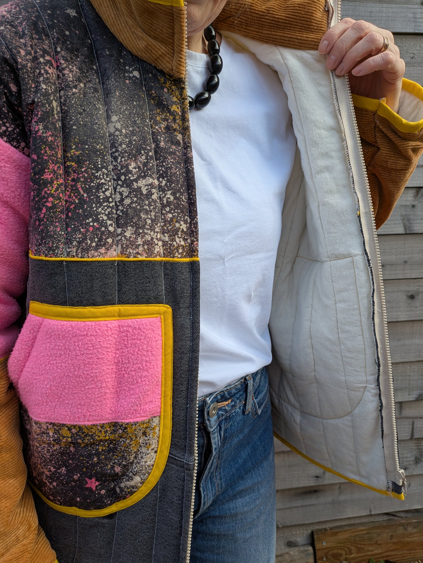 Cosy Neon Pink Jacket