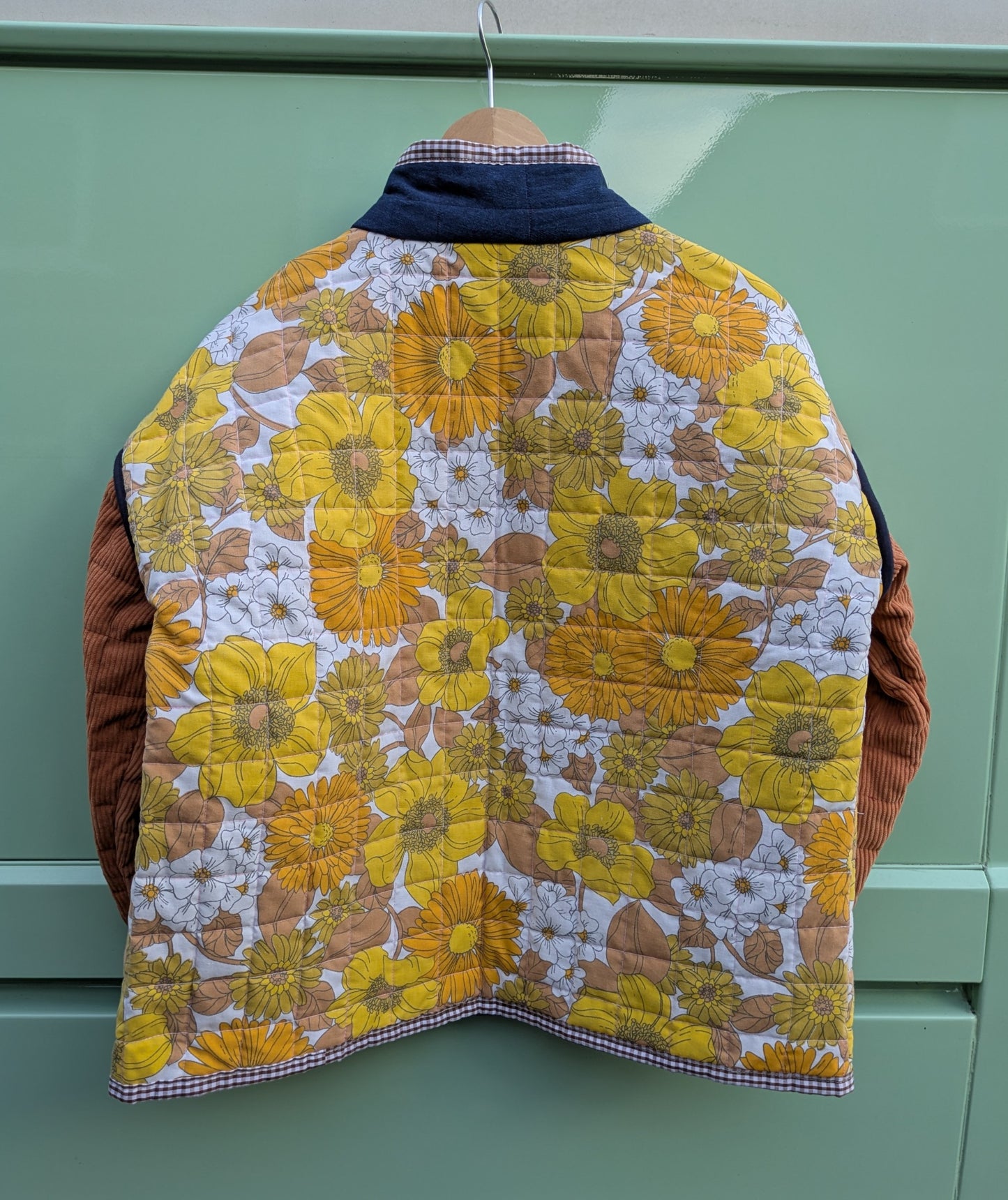Quilted Floral Mix Jacket